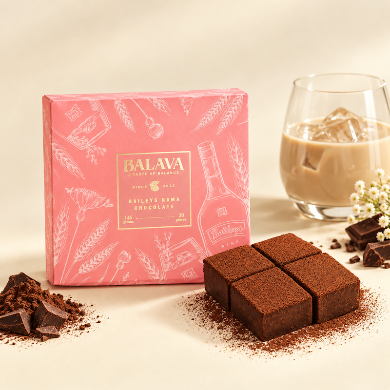 Nama Chocolate Baileys — BALAVA Fresh Chocolate
