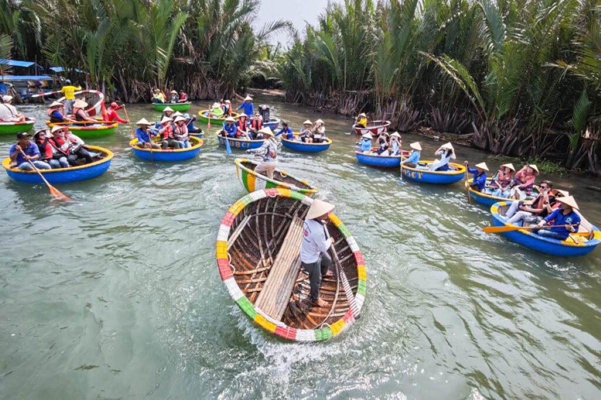 Bay Mau Coconut Forest Hoi An – Basket Boat Ride in Cam Thanh