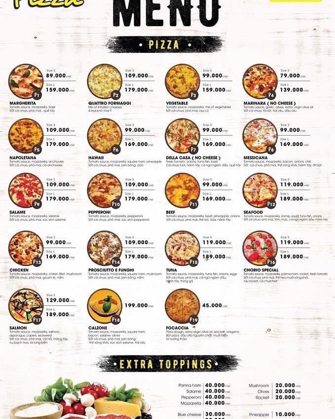 Chorio Pizza Dalat