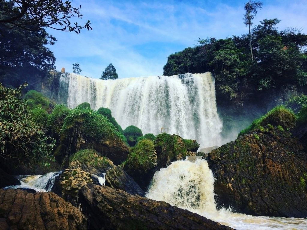Discovering three waterfalls of Dalat