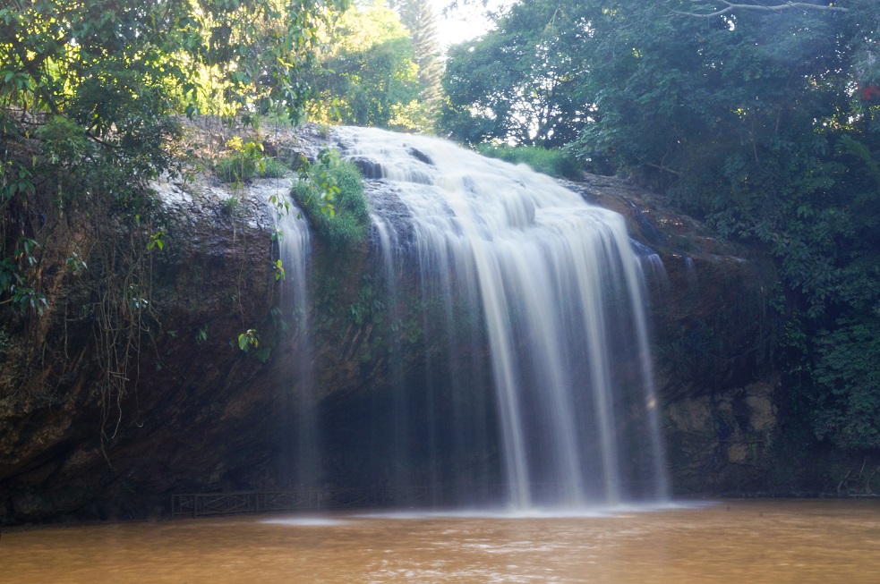 Discovering three waterfalls of Dalat
