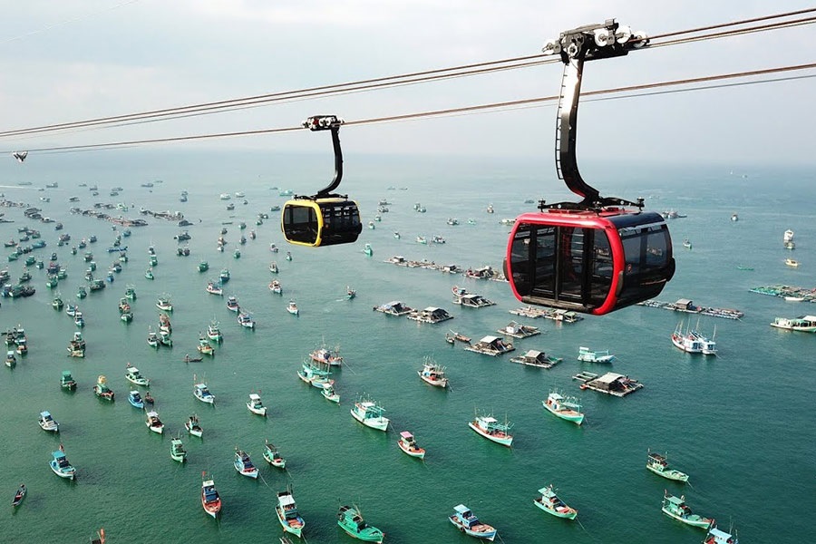 Phu Quoc Cable Car Trip - Cable Car, Aquatopia Water Park & 4 Island Trip By Speed Boat