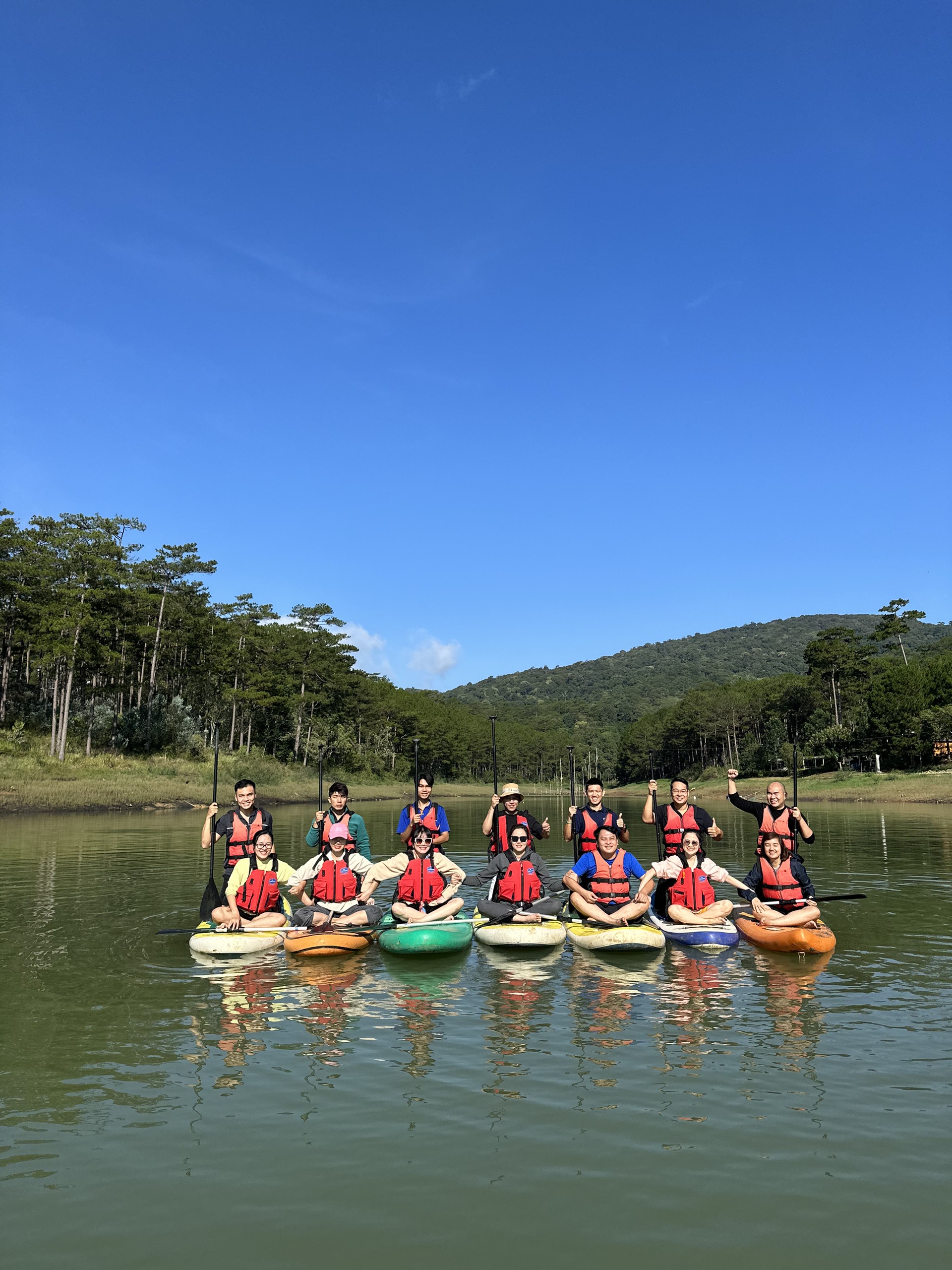 Trekking and kayaking/sup in Da Lat 