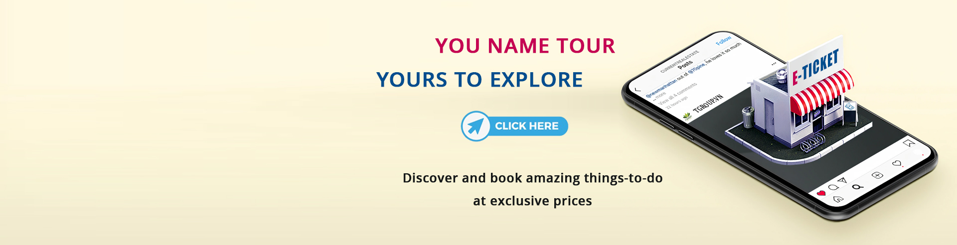 YOU NAME TOUR, YOURS TO EXPLORE