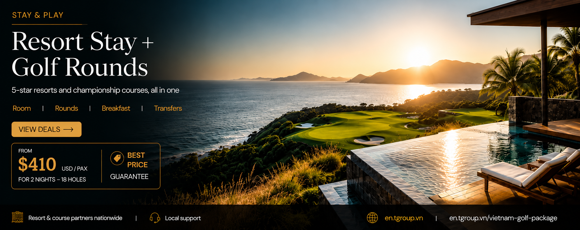 Resort Stay + Golf Rounds
