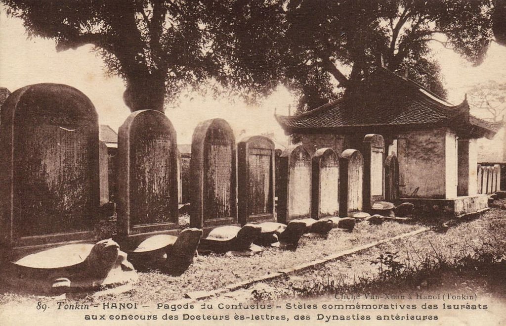 Stele of Doctors at Van Mieu - Quoc Tu Giam, Viet Nam