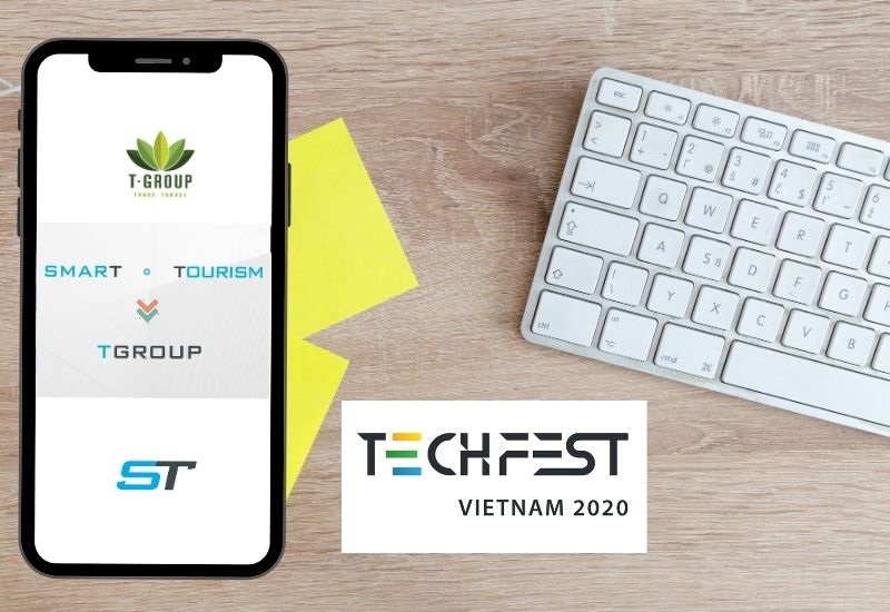 Smartourism project participated in Techfest 2020 competition